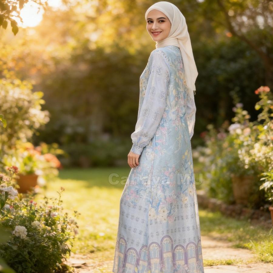 paket hemat gamis satin silk premium/ gamis mewah pesta kondangan