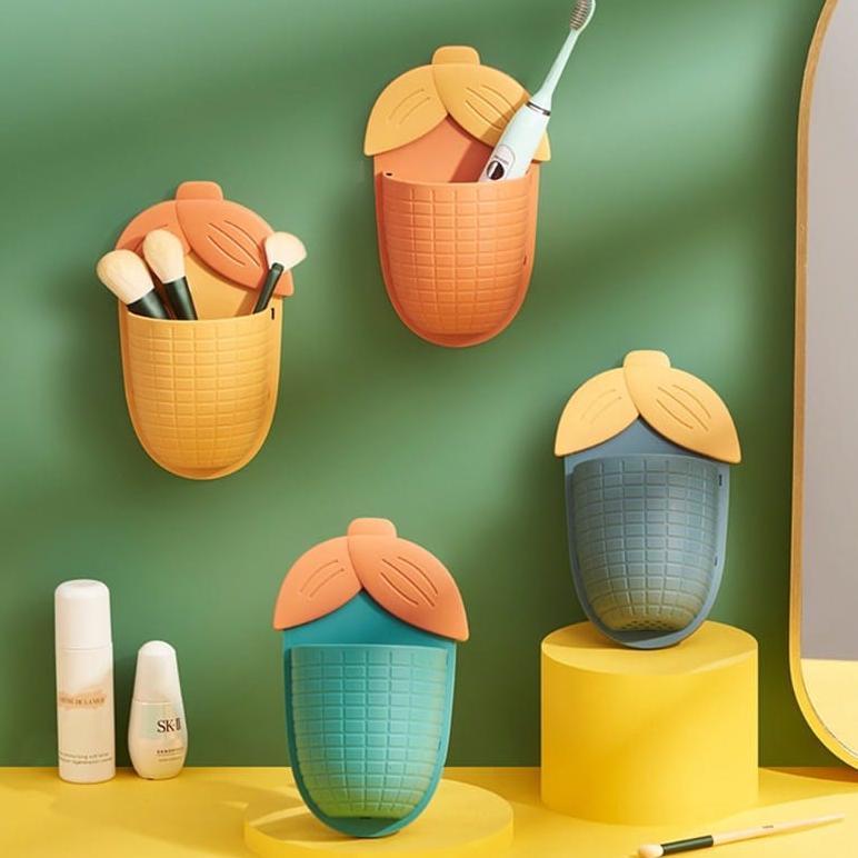 Best Sale Dispenser Jagung Tempel Dinding Tempat Sikat Gigi Dan Odol Tempel Model Jagung Rak Sikat G