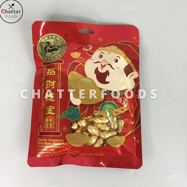 Coklat Koin Emas Yen Bao - Coklat Koin Emas Imlek - Koin Emas Cokelat Pasti Ori