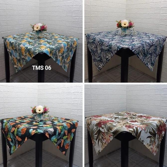 Taplak Meja Persegi 60 x 60, 80 x 80 cm, Taplak MejaTamu