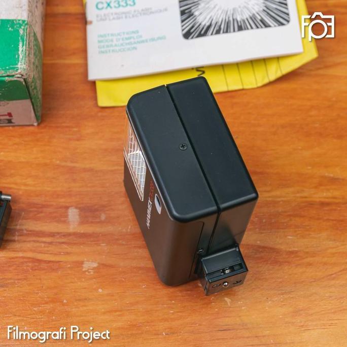 Flash Hanimex CX 333 | New Old Stock - Flash Eksternal Untuk Kamera Analog 35mm Fujica M1 Ricoh Pent