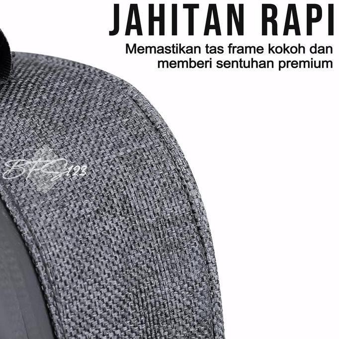 Tas Frame Sepeda MTB Roadbike Model Tabung Segitiga Size Besar