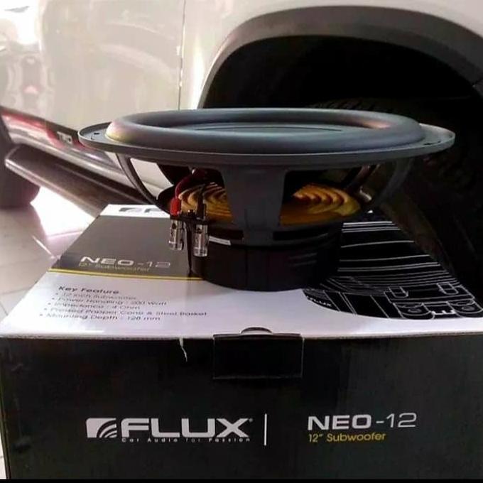 Subwoofer FLUX NEO 12 Pasif Mobil 12 Inch Garansi Resmi & Original