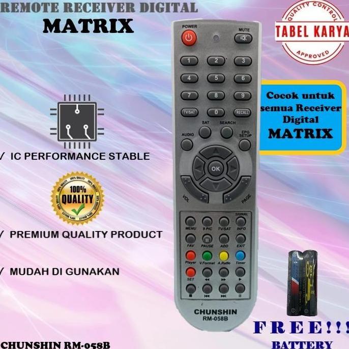 Ready REMOTE REMOT RECEIVER DIGITAL MATRIX MULTI UNIVERSAL