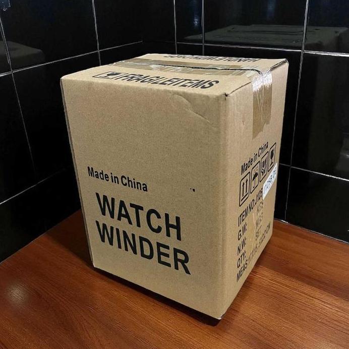 Pemutar Jam Tangan Otomatis 1 Slot Dual Power 13cm Watch Winder - IG-160 murah