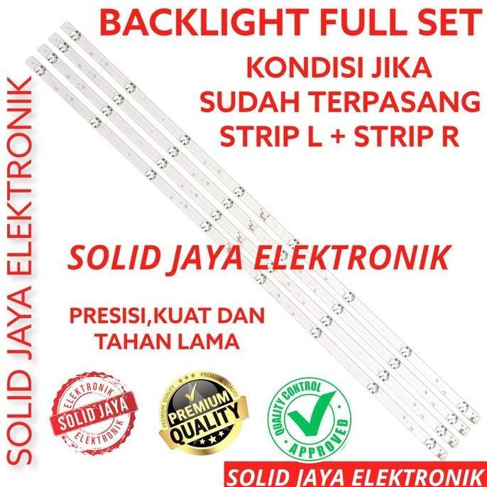 Ready BACKLIGHT TV LED TOSHIBA 47 INC 47L2400 47L5400 47L2400VJ 47L5400VJ VJ 47L LAMPU BL 8K 3V 47IN