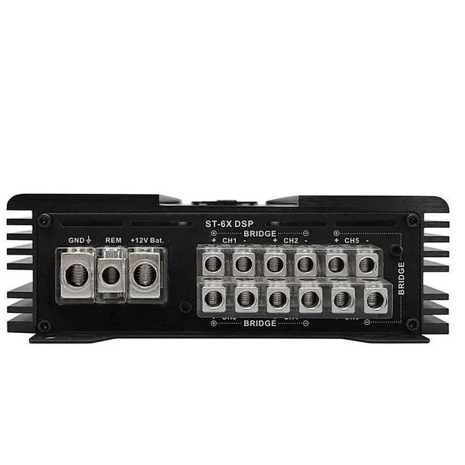 Power Amplifier Zapco ST 6X DSP Class AB Built in Processor 8 ch