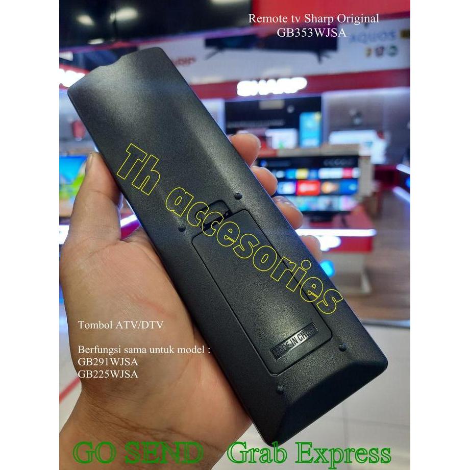 Ready Remote tv sharp Original GB353WJSA untuk GB291WJSA / GB225WJSA