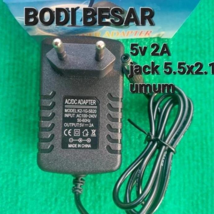 Ready ( ADAPTOR STB SET TOP BOX BOK 5V 2A ) COLOKAN PSU TRAVO POWER SUPPLY ANDROID BOX BOK STB ADVAN