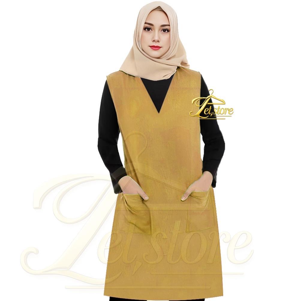 RECOMMENDED Tunic Polosan Wanita Muslimah Kekinian / Long Tunic Jumbo