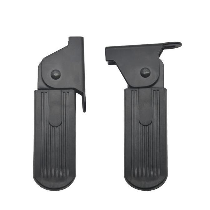 MANAZY FOOTSTEP FRONT / PIJAKAN KAKI DEPAN UNIVERSAL SEPEDA LISTRIK 1 SET / Foot Step Depan Lipat / 