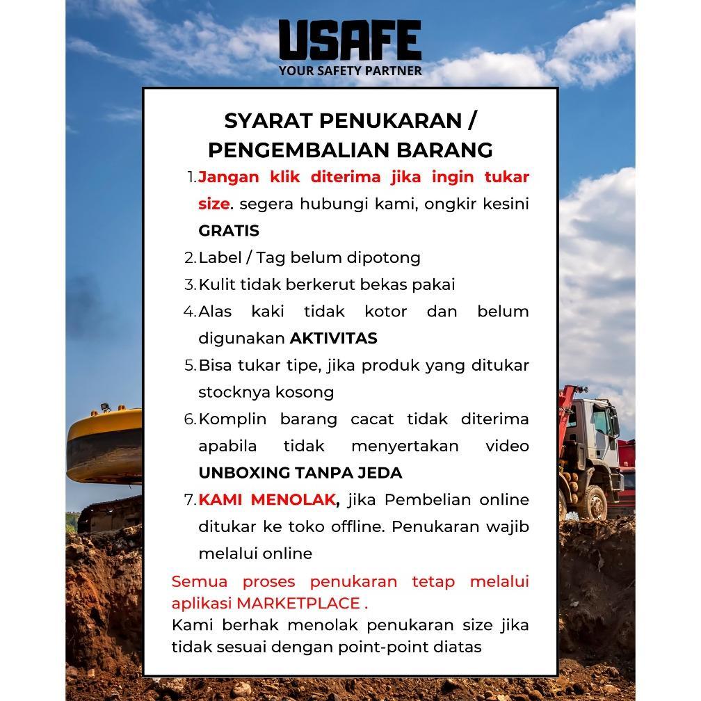 FREE ONGKIR SEPATU SAFETY JOGGER ECOFITZ BLACK HITAM DAUR ULANG