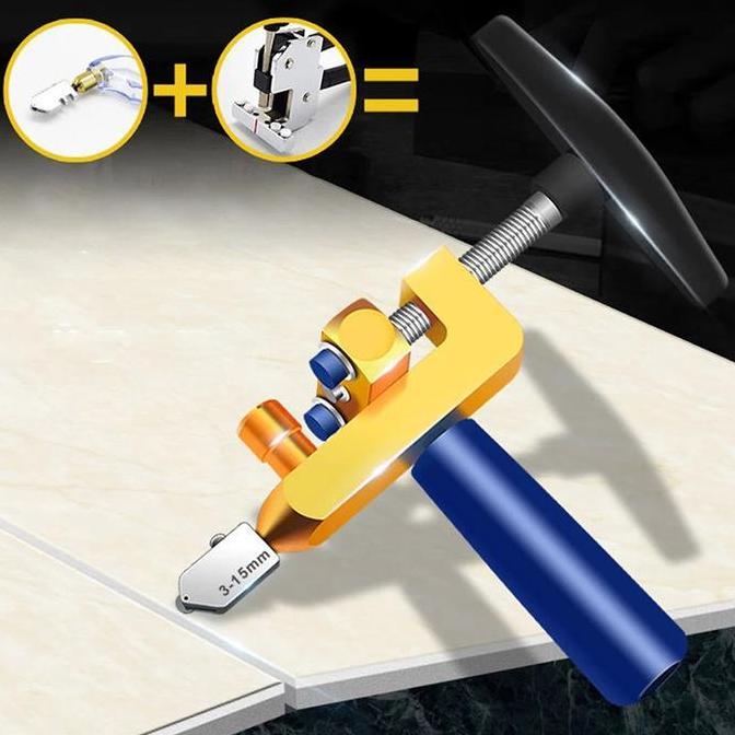 CARACAV Pemotong kaca keramik multifungsi 2in1