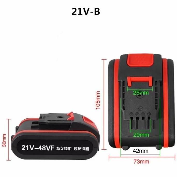 Baterai bor cordless 68Vf 88Vf 36Vf 42Vf oks bonkyo habo uchiha hyuga