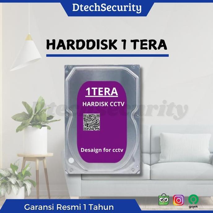 HARDISK 1 TERA-HDD 1TB SATA INTERNAL 3.5 /HARDDISK