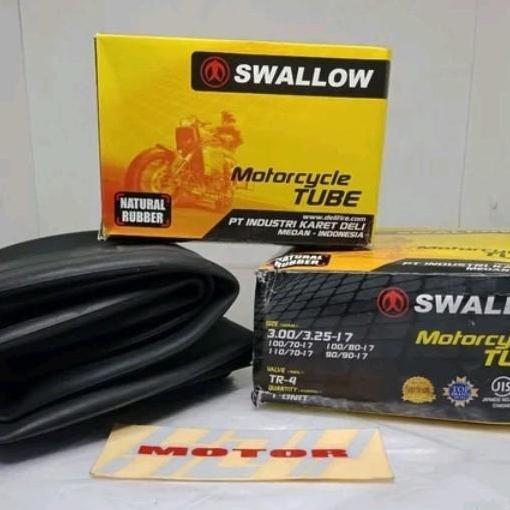 BAN DALAM DALEM SWALOW SWALLOW SEPEDA MOTOR UKURAN 300-325-17 RING 17