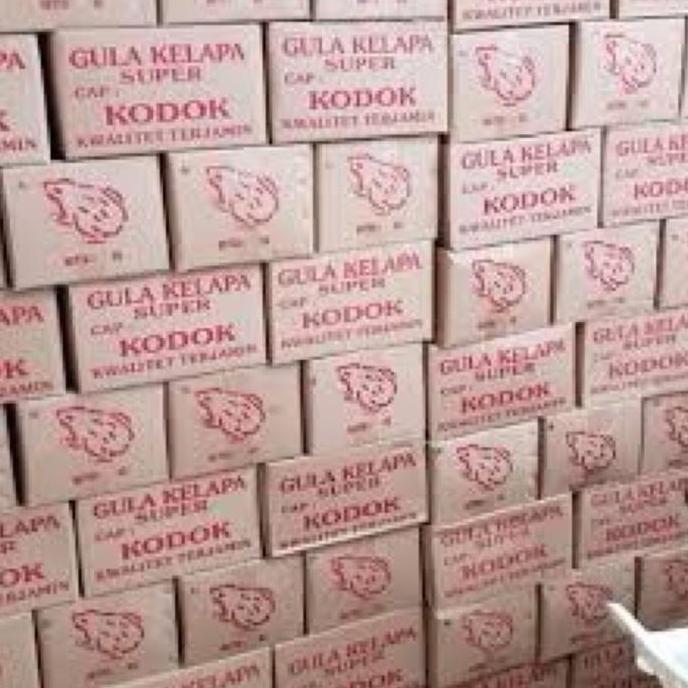 Gula Merah Cap Kodok 9.5Kg Dus / Gula Kelapa Super Cap Kodok Dus / Gula Merah / Gula Kelapa Dus / Gu