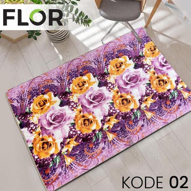 [Melody] Karpet FLOR 190x220 - FLOR Collections Lembut & Berkualitas