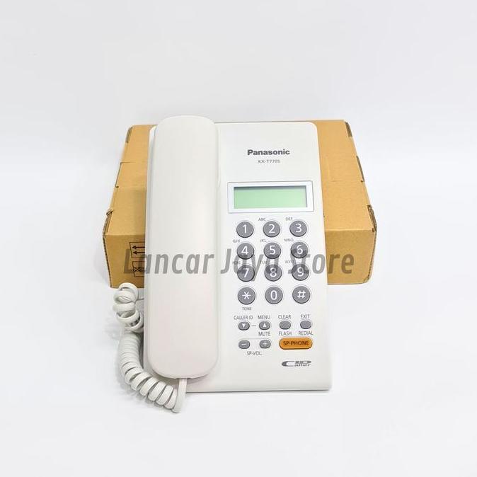 Parkasiman_Siji - Pesawat Telepon / Telpon Kabel Rumah Panasonic Kx-T775 Telpon Rumah Panasonic Kx-T