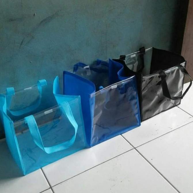 tas hajatan transparan 22x22 tas mika tas makanan tas goodie bag