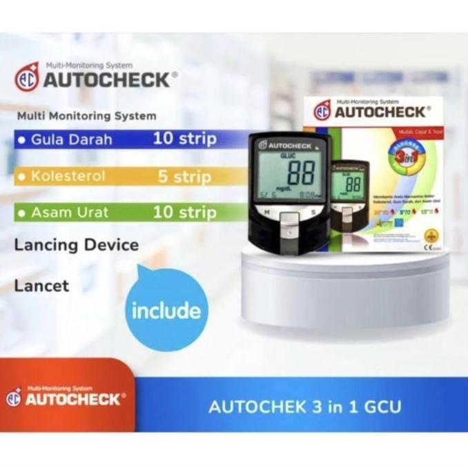 Mesin Autocheck GCU 3 in 1 / Alat Autocheck GCU 3in1