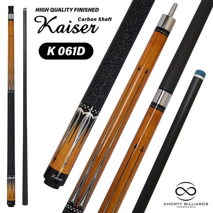 Kaiser Cue / carbon shaft Stik Play / Amorty Exclusive Presentation