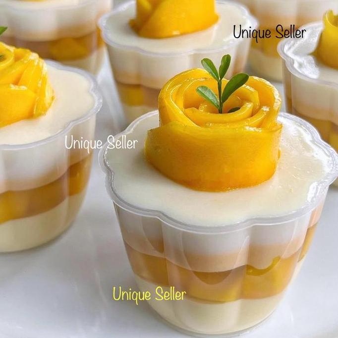 Best Seller Cup Puding Pelangi / Cup Jelly Agar Pelangi / Cup Pudding Original