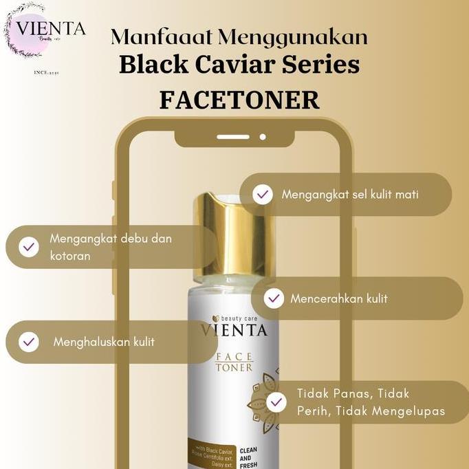 [Vienta Beauty Care] (Skincare Isi 4 Facewash) Sabun Cair, Toner, Cream Siang Dan Malam Pasti Diskon