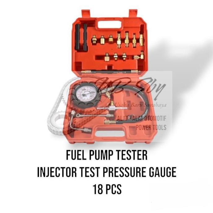 Promo Fuel Pump Tester Mobil Set 18 pcs Diskon