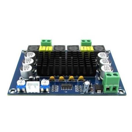 Hi Power Amplifier 2 X 120 Watt Stereo Subwofer Tpa  Elektronik Forsale