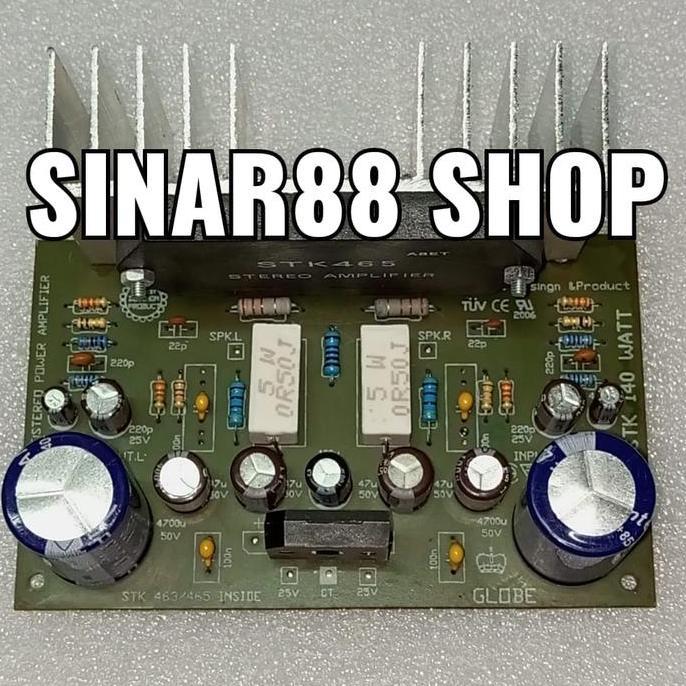 Kit Power Amplifier Stk 463/465 Stereo Hemat