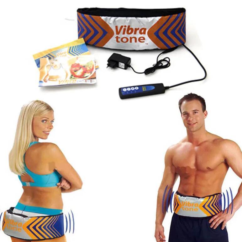 Vbrator Body Massage Belt  Wrap Electric Care Slimming Massager Belt Vibra Tone RELAX Vibrating Fat 
