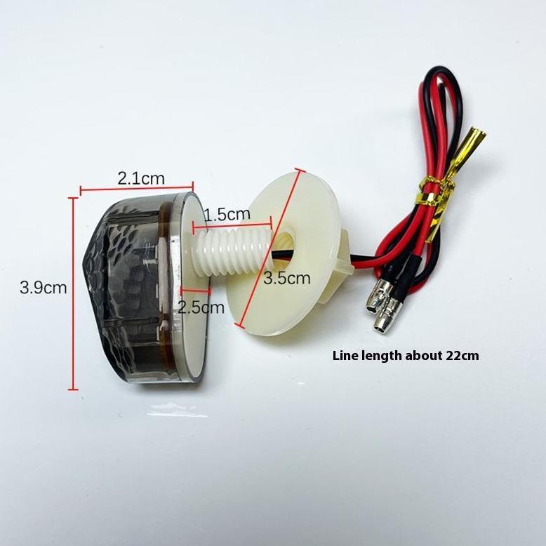Hot Product Sein Tempel Oval Mini Lampu Motor Cbr R15 & R25 Gsx 150R Ninja