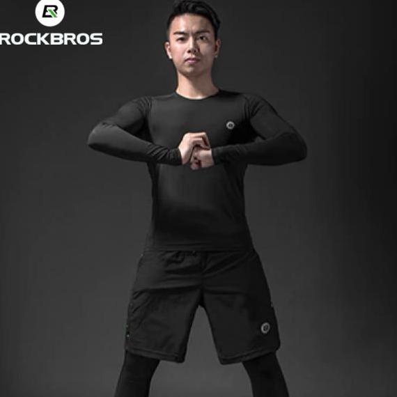 TERLARIS - Rockbros Kaos Sepeda Kaos Olahraga Kaos Touring Dry Fit Quick Dry