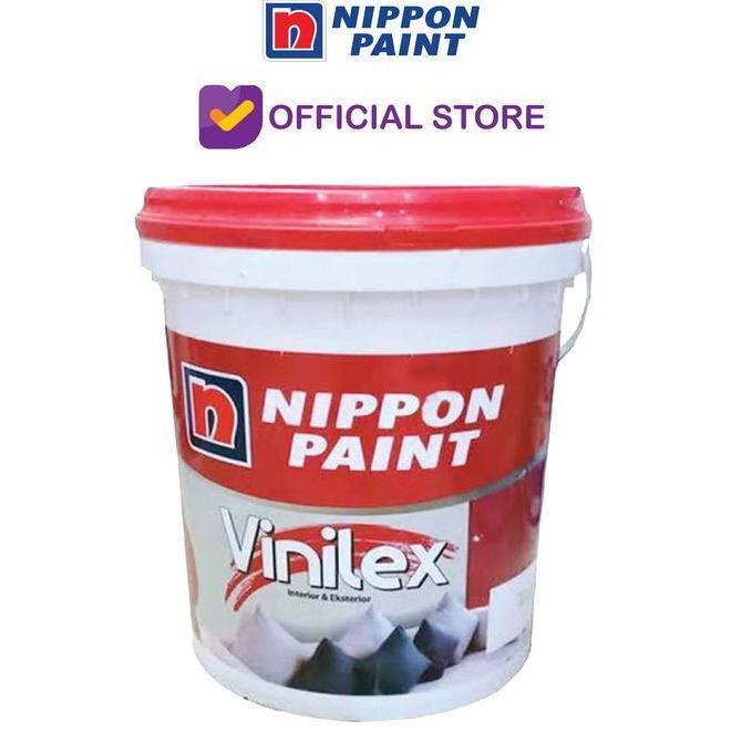 Jassminaa - Cat Tembok Dalam Vinilex Kembang Pastel Warna Putih 300 Ukuran 25Kg