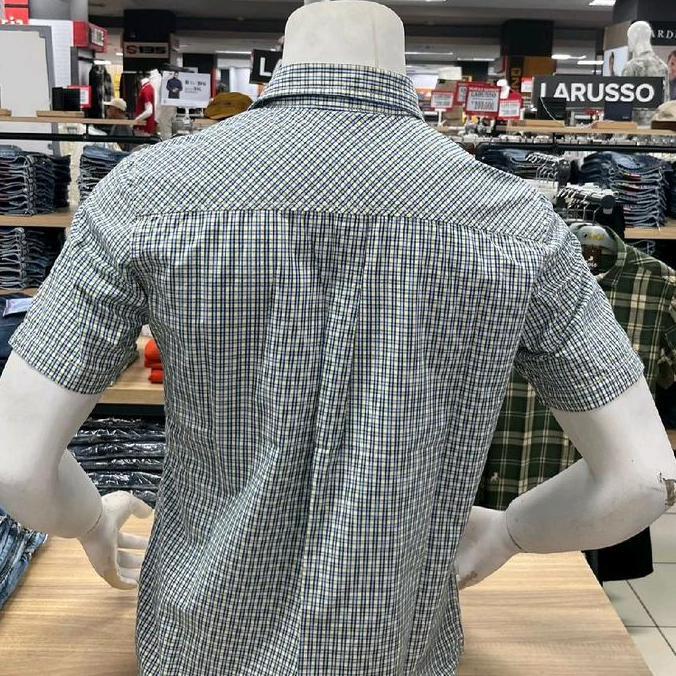 (new art) kemeja merk lois original slimfit premium quality Pria Katun