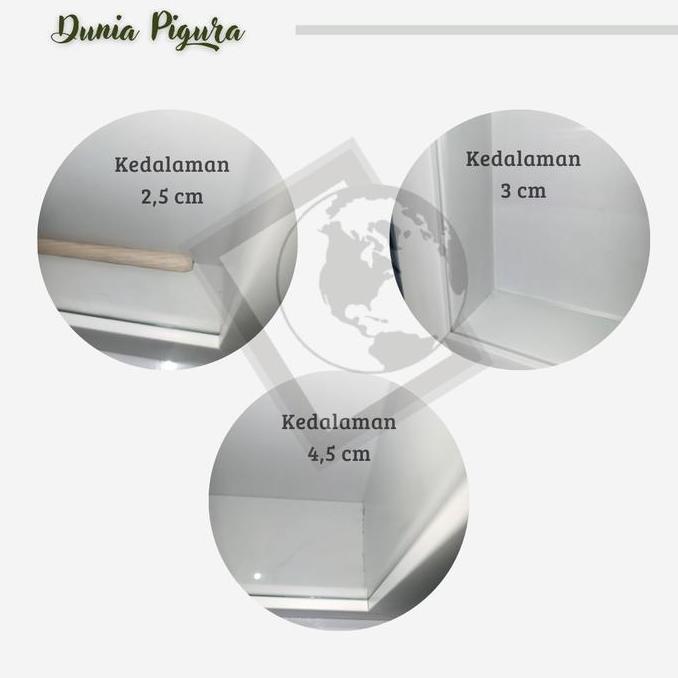 Bingkai Mahar 3D 25x25 30x30cm / Scrapbook Gift Ultah