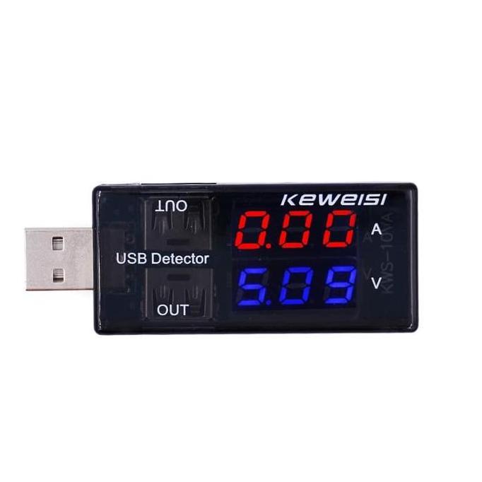 USB Doctor USB Tester Voltmeter Ammeter Wattmeter Keweisi Charger