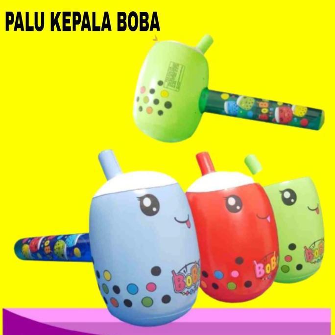 Promo Mainan Tiup 1Lsn Palu Kepala Boba Mainan Tiup Cod