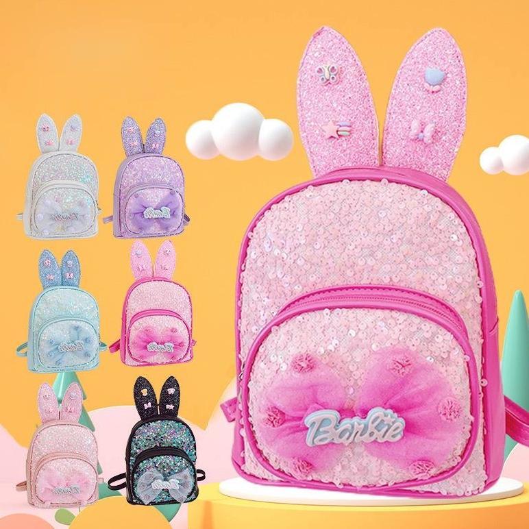 ORIGINAL [KARAKTERKU] RANSEL MINI MOTIF LUCU BARBIE TAS ANAK-ANAK OUTDOOR INDOOR JALAN  BARU 2023 IM