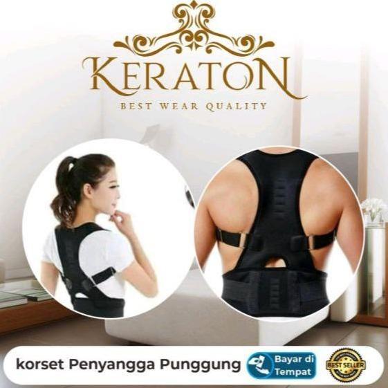 KORSET PENEGAK BADAN ALAT PELURUS PUNGGUNG BUNGKUK PENEGAK PUNGGUNG KORSET PRIA DAN WANITA