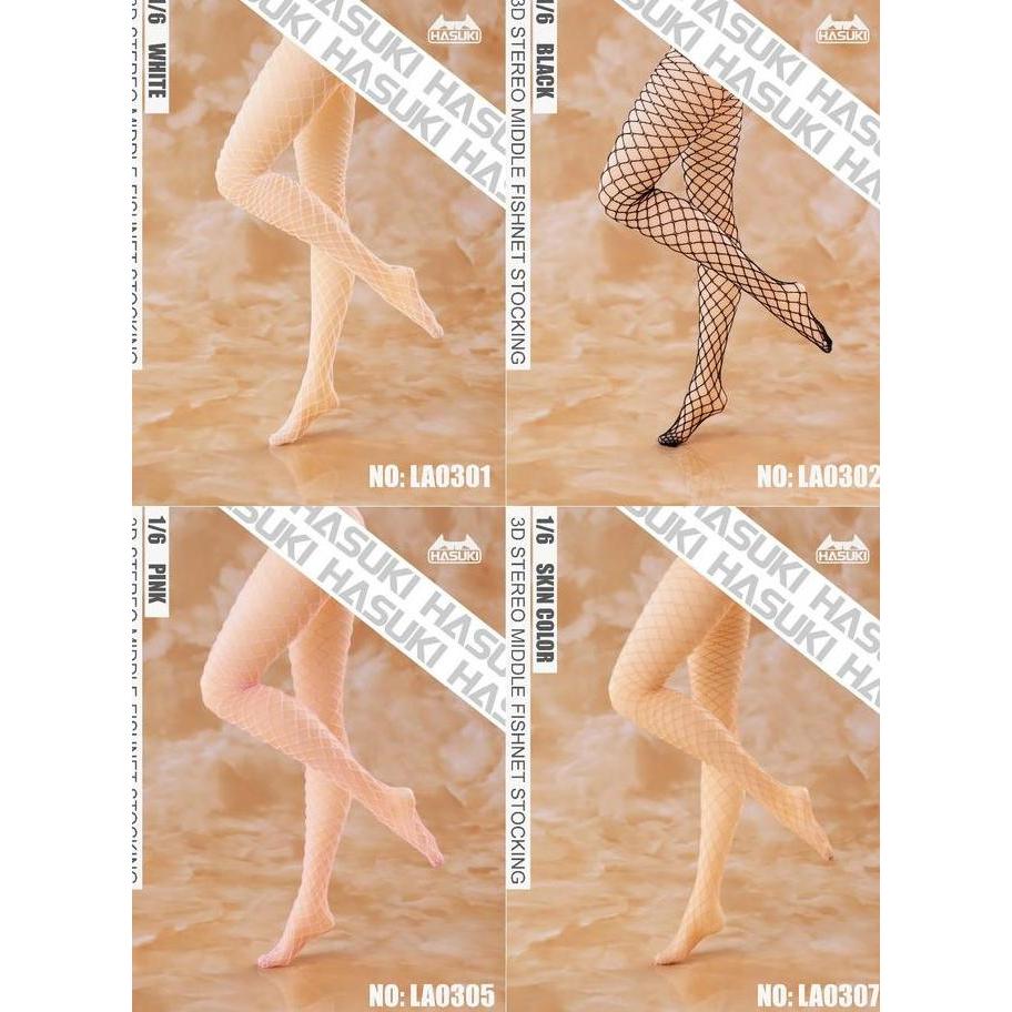 HASUKI Celana Stocking LA03 u/ TBLeague Phicen Jiaodoll 1/6