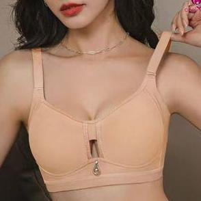 Chelyne BH Wanita B1669 Daily Bra - Seamless Lycra Premium Tanpa Kawat - Big Size Bra 38/44 Cup D - 