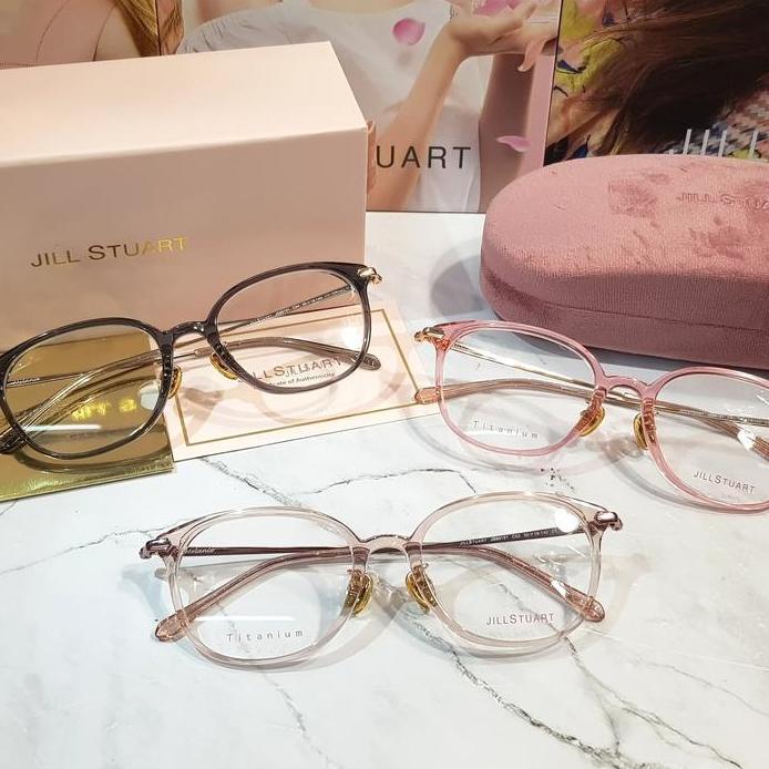 New  Frame Kacamata Original Jill Stuart Melanie JS60191 Titanium