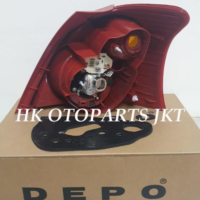 Stoplamp Mika Lampu Belakang Rem Yaris TRD LED Bakpao 2012 2013 DEPO