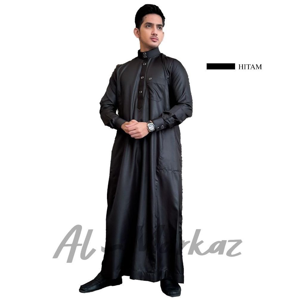 Official Al Markaz - Jubah Pria Muslim Slimfit Gulam