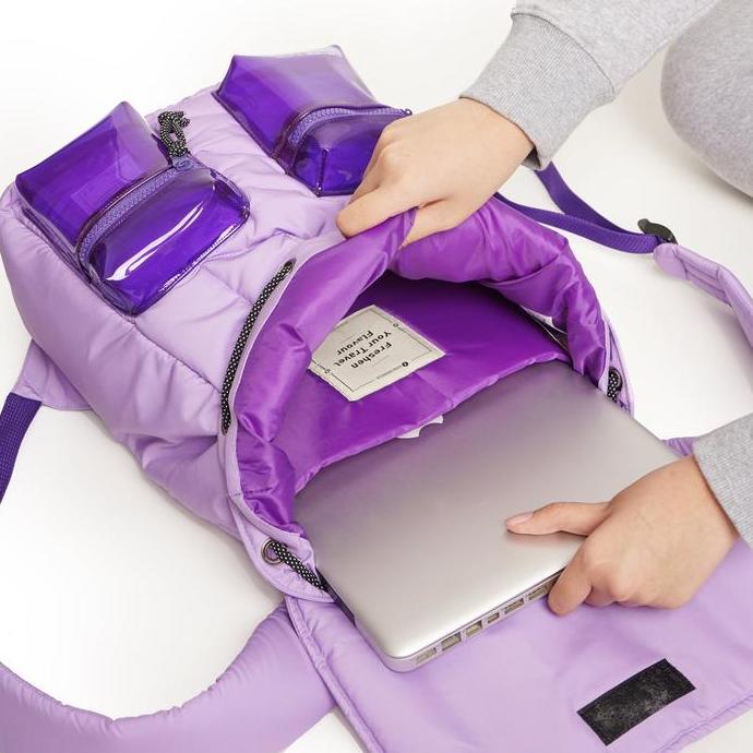 Niion Mera Basic Backpack / Tas Ransel Fit Laptop 15 inch Unisex Pria Sekolah Wanita kuliah Ready