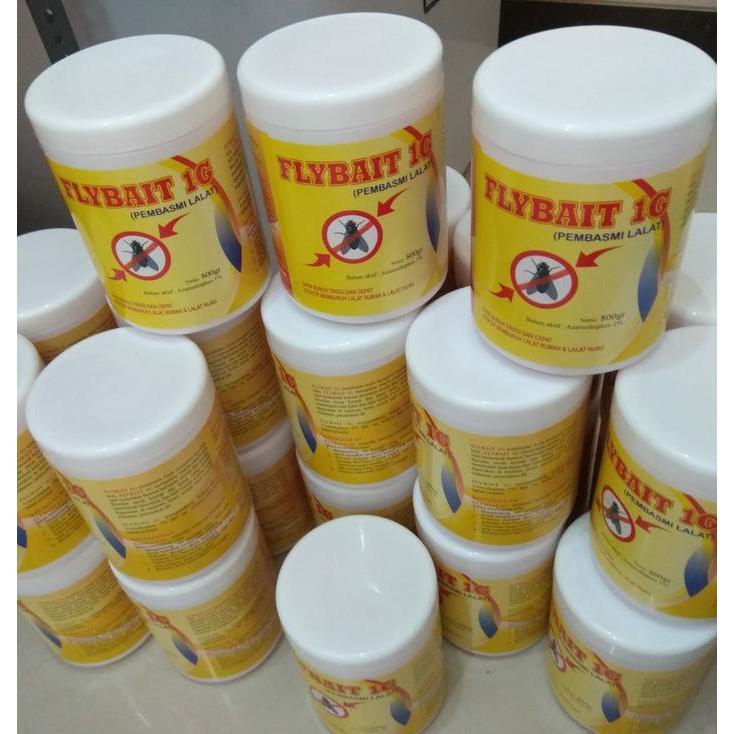 pembasmi racun lalat tabur obat racun lalat murah fly bait isi 800gr
