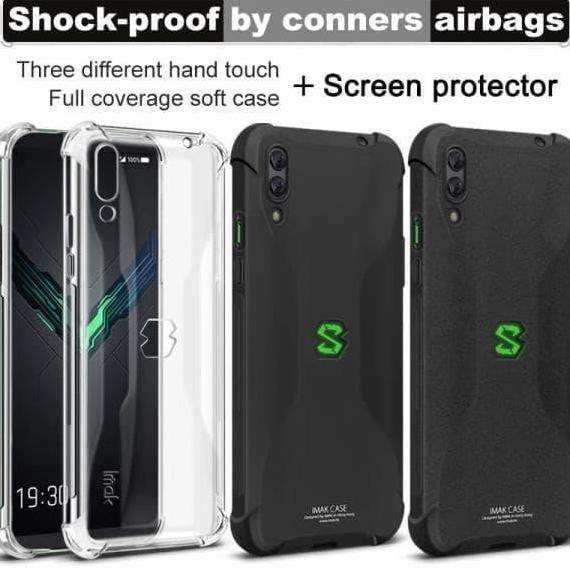 iMak Case for Black Shark 2 / 2 Pro Airbag Shock Resistant Soft Casing