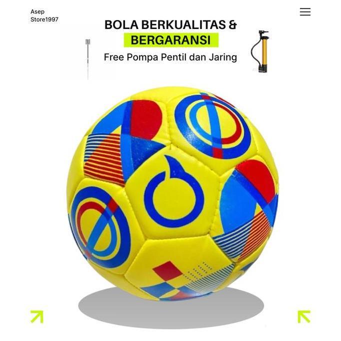 Ortuseight, Bola Futsal Size 4 Memphis Free Pompa Ball Outdoor
